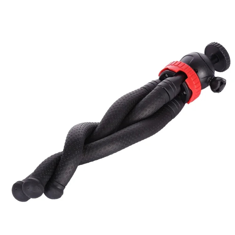 ขาตั้งกล้องขนาดเล็ก MZ305 แบบปลาหมึกยืดหยุ่นพร้อมหัวบอล สำหรับกล้อง SLR, GoPro HERO10 Black / HERO9 Black / HERO8 Black /7 /6 /5 /5 Session /4 Session /4 /3+ /3 /2 /1, DJI Osmo Action, Xiaoyi และกล้องแอคชั่นอื่นๆ, โทรศัพท์มือถือ, ขนาด:30ซม.x5ซม., MZ305
