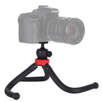 ขาตั้งกล้องขนาดเล็ก MZ305 แบบปลาหมึกยืดหยุ่นพร้อมหัวบอล สำหรับกล้อง SLR, GoPro HERO10 Black / HERO9 Black / HERO8 Black /7 /6 /5 /5 Session /4 Session /4 /3+ /3 /2 /1, DJI Osmo Action, Xiaoyi และกล้องแอคชั่นอื่นๆ, โทรศัพท์มือถือ, ขนาด:30ซม.x5ซม., MZ305