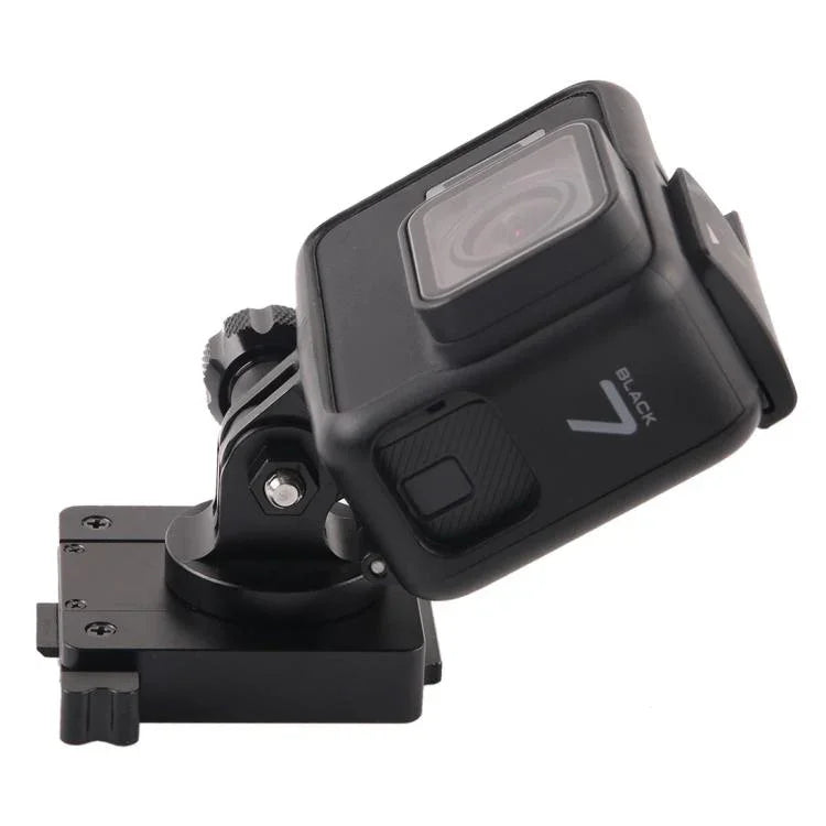 ฐานยึดอลูมิเนียม GP244-B สำหรับ GoPro, Insta360, DJI และกล้องแอคชั่นอื่นๆ รวมถึงฐานยึด NVG, GP244-B