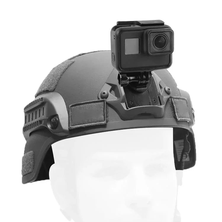 ฐานยึดอลูมิเนียม GP244-B สำหรับ GoPro, Insta360, DJI และกล้องแอคชั่นอื่นๆ รวมถึงฐานยึด NVG, GP244-B