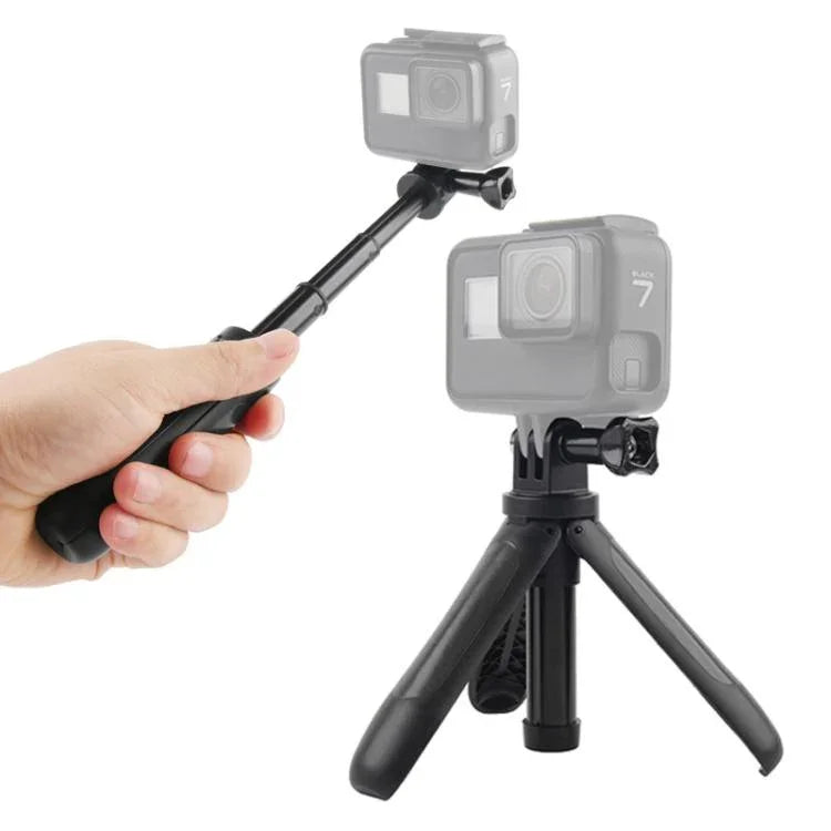 ขาตั้งกล้องขนาดเล็กมัลติฟังก์ชัน GP446 สำหรับ GoPro, Insta360, DJI และกล้องแอคชันอื่นๆ, GP446 (สีดำ), GP446 (สีเทา), GP446 (สีน้ำเงิน), GP446 (สีแดง)