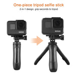 ขาตั้งกล้องขนาดเล็กมัลติฟังก์ชัน GP446 สำหรับ GoPro, Insta360, DJI และกล้องแอคชันอื่นๆ, GP446 (สีดำ), GP446 (สีเทา), GP446 (สีน้ำเงิน), GP446 (สีแดง)