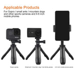 ขาตั้งกล้องขนาดเล็กมัลติฟังก์ชัน GP446 สำหรับ GoPro, Insta360, DJI และกล้องแอคชันอื่นๆ, GP446 (สีดำ), GP446 (สีเทา), GP446 (สีน้ำเงิน), GP446 (สีแดง)