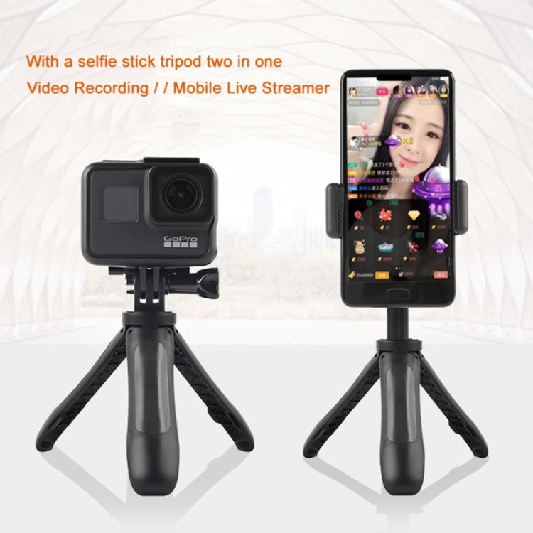 ขาตั้งกล้องขนาดเล็กมัลติฟังก์ชัน GP446 สำหรับ GoPro, Insta360, DJI และกล้องแอคชันอื่นๆ, GP446 (สีดำ), GP446 (สีเทา), GP446 (สีน้ำเงิน), GP446 (สีแดง)