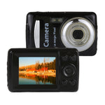 กล้องบันทึกวิดีโอดิจิทัล 16.0 MP ความละเอียด HD 1280x720P ซูมดิจิทัล 4 เท่า พร้อมหน้าจอ TFT ขนาด 2.4 นิ้ว