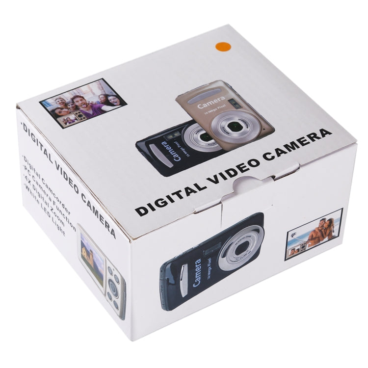 กล้องบันทึกวิดีโอดิจิทัล 16.0 MP ความละเอียด HD 1280x720P ซูมดิจิทัล 4 เท่า พร้อมหน้าจอ TFT ขนาด 2.4 นิ้ว