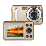 กล้องบันทึกวิดีโอดิจิทัล 16.0 MP ความละเอียด HD 1280x720P ซูมดิจิทัล 4 เท่า พร้อมหน้าจอ TFT ขนาด 2.4 นิ้ว