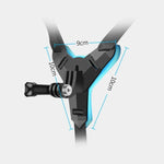 ขาติดตั้งเข็มขัดหมวกกันน็อค + กรงป้องกันกรอบสำหรับ GoPro HERO7 สีดำ /6 /5, ขาติดตั้งเข็มขัดหมวกกันน็อค + ขาติดตั้งกรอบ