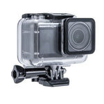 เคสกันน้ำลึก 45 เมตร สำหรับ DJI Osmo Action พร้อมตะขอและขาติดตั้งพื้นฐาน & สกรู, สำหรับ DJI Osmo Action 45m
