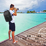 กระเป๋าสะพายไหล่กีฬากลางแจ้งกันน้ำ กันรอย INDEPMAN DL-B016 สำหรับ GoPro, SJCAM, Nikon, Canon, Xiaomi Xiaoyi YI, iPad, Apple, Samsung, Huawei ขนาด: 25.5 * 19 * 44 ซม.