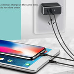 กล่องชาร์จแบตเตอรี่ USB แบบสามก้อนพร้อมไฟ LED สำหรับ DJI OSMO Action 1, กล่องชาร์จ