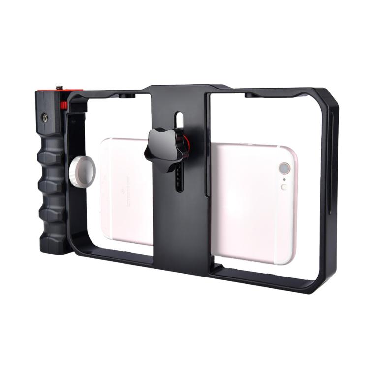 โครงพลาสติกสำหรับถ่ายวิดีโอถ่ายทอดสด Vlogging YLG0901B สำหรับสมาร์ทโฟน iPhone, Galaxy, Huawei, Xiaomi, HTC, LG, Google และสมาร์ทโฟนอื่นๆ, YLG0901B