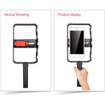 โครงพลาสติกสำหรับถ่ายวิดีโอถ่ายทอดสด Vlogging YLG0901B สำหรับสมาร์ทโฟน iPhone, Galaxy, Huawei, Xiaomi, HTC, LG, Google และสมาร์ทโฟนอื่นๆ, YLG0901B
