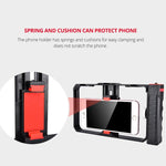 โครงพลาสติกสำหรับถ่ายวิดีโอถ่ายทอดสด Vlogging YLG0901B สำหรับสมาร์ทโฟน iPhone, Galaxy, Huawei, Xiaomi, HTC, LG, Google และสมาร์ทโฟนอื่นๆ, YLG0901B