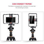 โครงพลาสติกสำหรับถ่ายวิดีโอถ่ายทอดสด Vlogging YLG0901B สำหรับสมาร์ทโฟน iPhone, Galaxy, Huawei, Xiaomi, HTC, LG, Google และสมาร์ทโฟนอื่นๆ, YLG0901B