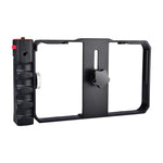 โครงพลาสติกสำหรับถ่ายวิดีโอถ่ายทอดสด Vlogging YLG0901B สำหรับสมาร์ทโฟน iPhone, Galaxy, Huawei, Xiaomi, HTC, LG, Google และสมาร์ทโฟนอื่นๆ, YLG0901B