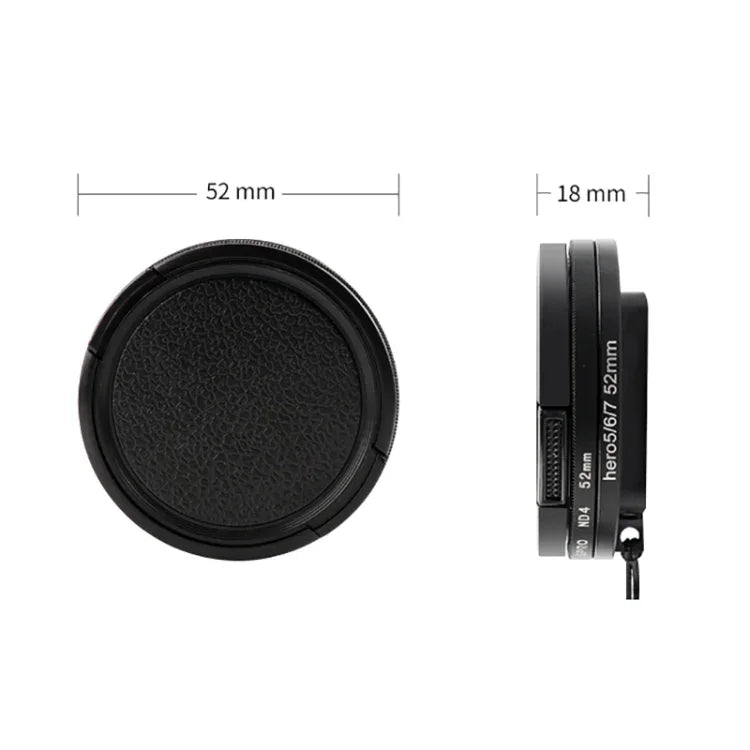 RUIGPRO for GoPro HERO 7/6 /5 Professional 52mm UV Lens Filter with Filter Adapter Ring & Lens Cap, UV Lens