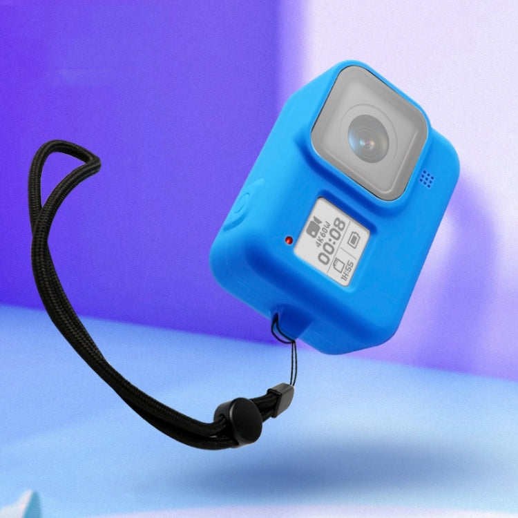 เคสซิลิโคนป้องกันพร้อมสายรัดข้อมือสำหรับ GoPro HERO8 Black, สำหรับ GoPro HERO8 Black