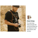 สายสะพายกล้องหนังกันลื่นแบบปลดเร็วพร้อมตะขอโลหะสำหรับกล้อง SLR / DSLR (ไหล่ซ้าย), ไหล่ซ้าย, ไหล่ขวา