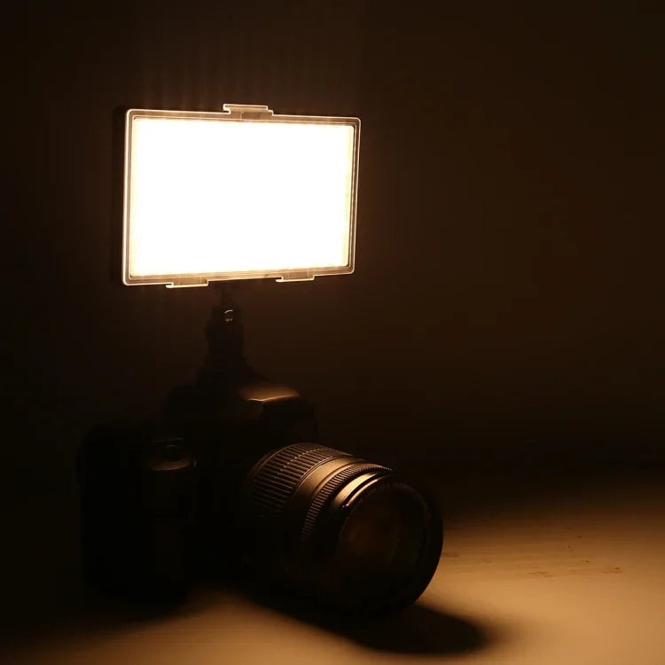 ไฟสตูดิโอถ่ายภาพและวิดีโอสำหรับบล็อกเกอร์มืออาชีพ LED01 416 ดวง 3600LM สำหรับกล้อง DSLR Canon / Nikon, 416 LED