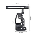 กรงจับกล้องวิดีโอพร้อมด้ามจับ YELANGU C9-A YLG0911A สำหรับ DJI BMPCC 4K, C9-A