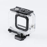 เคสกันน้ำลึก 45ม. พร้อมตะขอและฐานยึดสกรู สำหรับ GoPro HERO8 Black, สำหรับ GoPro HERO8 Black