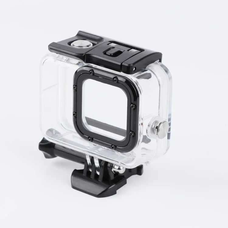 เคสกันน้ำลึก 45ม. พร้อมตะขอและฐานยึดสกรู สำหรับ GoPro HERO8 Black, สำหรับ GoPro HERO8 Black