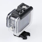 เคสกันน้ำลึก 45ม. พร้อมตะขอและฐานยึดสกรู สำหรับ GoPro HERO8 Black, สำหรับ GoPro HERO8 Black