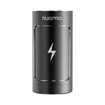 RUIGPRO เครื่องชาร์จแบตเตอรี่ 3 ช่องสำหรับ GoPro HERO8 Black /7 /6 /5 พร้อมเคสชาร์จไร้สายและไฟแสดงสถานะ LED