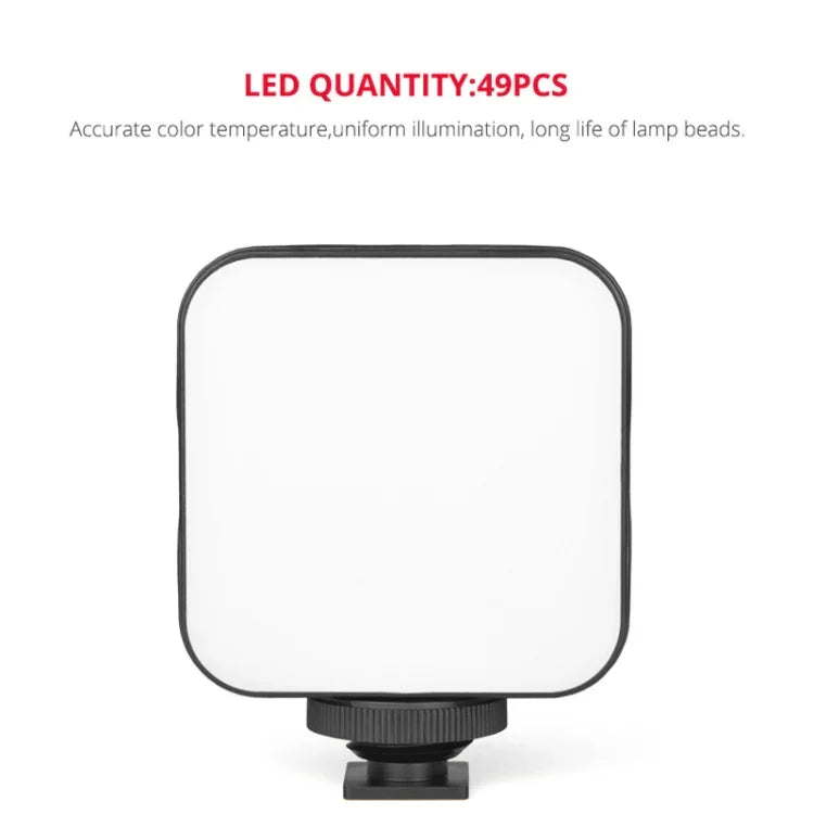 ไฟวิดีโอ LED01 49 ดวงสำหรับกล้อง / กล้องวิดีโอ, ไฟวิดีโอ
