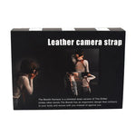 สายสะพายกล้องหนังแบบสองไหล่กันลื่นปลดเร็วพร้อมตะขอโลหะสำหรับกล้อง SLR / DSLR, สองไหล่ (สีน้ำตาล), สองไหล่ (สีดำ)