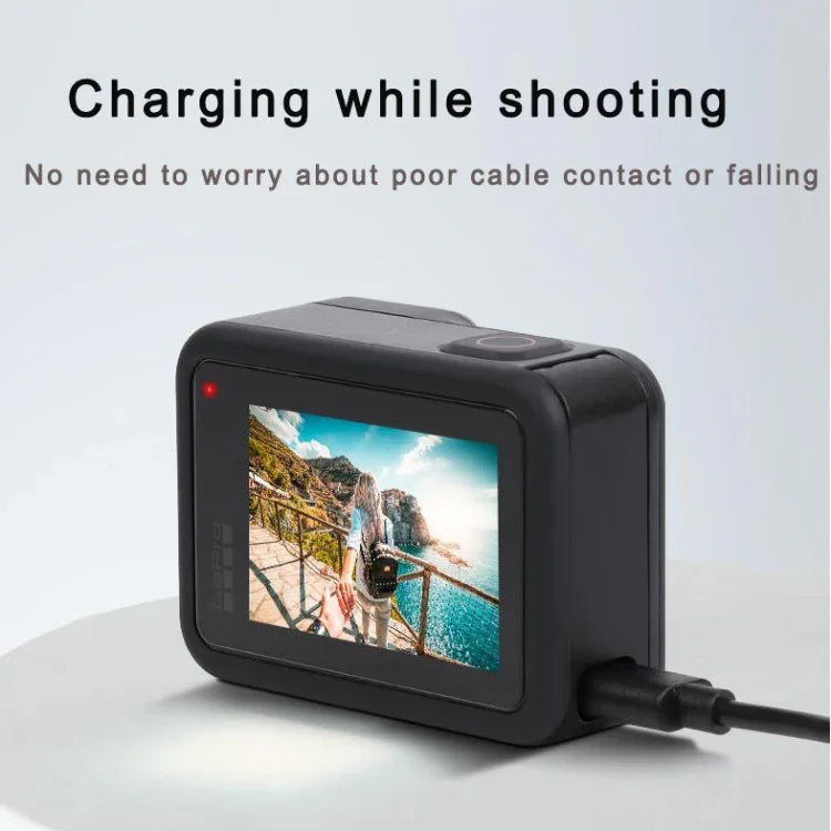 ฝาครอบแบตเตอรี่ชาร์จใหม่สำหรับกล้องกีฬา GoPro HERO8, สำหรับ GoPro HERO8