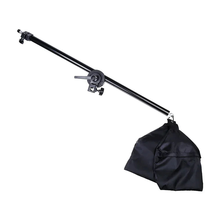 ชุดไฟถ่ายภาพ Softbox ขนาด 50x70 ซม. พร้อมขาตั้งไฟถ่ายภาพ 2 ม. และขาตั้งแถบขวางแขน Jib สตูดิโอแฟลช