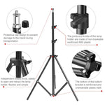 ชุดไฟถ่ายภาพ Softbox ขนาด 50x70 ซม. พร้อมขาตั้งไฟถ่ายภาพ 2 ม. และขาตั้งแถบขวางแขน Jib สตูดิโอแฟลช