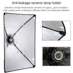 ชุดไฟถ่ายภาพ Softbox ขนาด 50x70 ซม. พร้อมขาตั้งไฟถ่ายภาพ 2 ม. และขาตั้งแถบขวางแขน Jib สตูดิโอแฟลช