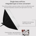 ชุดไฟถ่ายภาพ Softbox ขนาด 50x70 ซม. พร้อมขาตั้งไฟถ่ายภาพ 2 ม. และขาตั้งแถบขวางแขน Jib สตูดิโอแฟลช