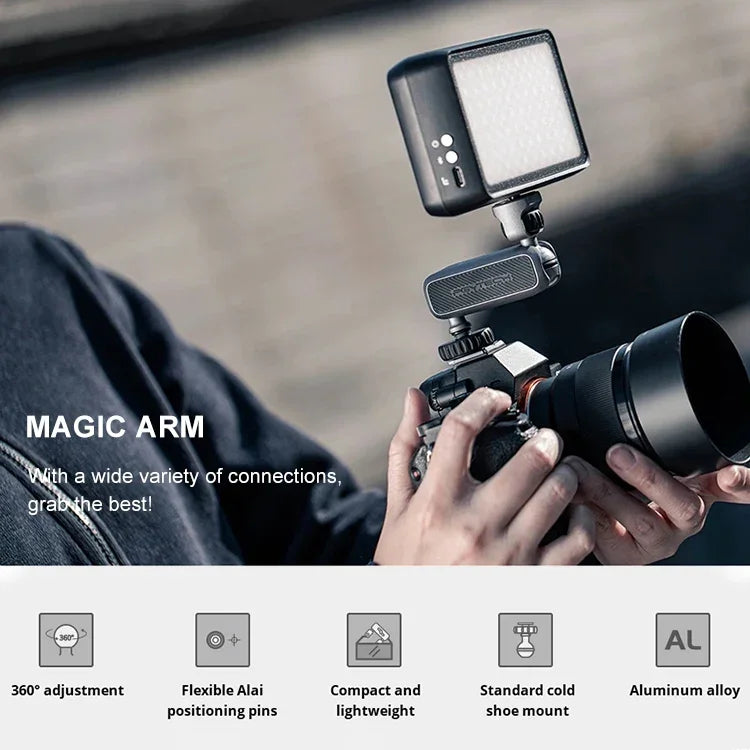 ขาตั้งกล้อง PGYTECH Magic Arm ปรับหมุน 360 องศาสำหรับกล้อง SLR