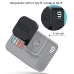 RUIGPRO ฝาครอบเลนส์กล้องยางนุ่มกันรอยขีดข่วนสำหรับ GoPro HERO10 Black / HERO9 Black สำหรับ GoPro HERO9 Black