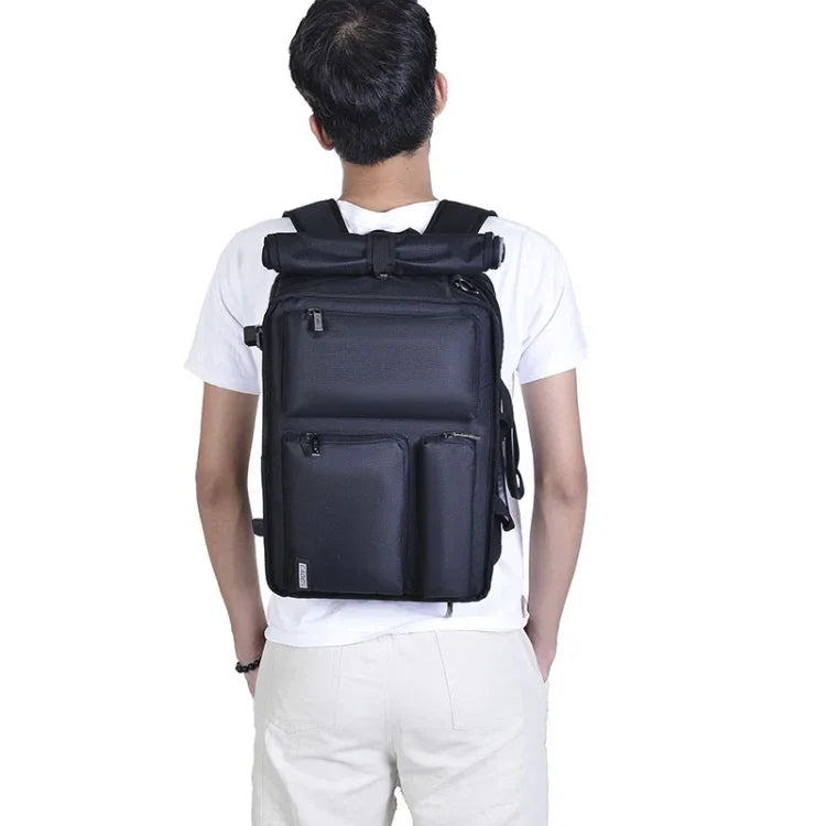 CADEN D28 Portable Multifunctional Single and Double Shoulder Camera Bag With Strap