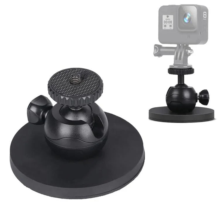 ขาตั้งติดรถยนต์แบบถ้วยดูดสำหรับ GoPro Hero11 Black / HERO10 Black / HERO9 Black / HERO8 Black /7 /6 /5 /5 Session /4 Session /4 /3+ /3 /2 /1, Xiaoyi และกล้องแอคชันอื่นๆ, แบบ: ถ้วยดูดเดี่ยว, แบบ: เดี่ยว