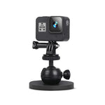 ขาตั้งติดรถยนต์แบบถ้วยดูดสำหรับ GoPro Hero11 Black / HERO10 Black / HERO9 Black / HERO8 Black /7 /6 /5 /5 Session /4 Session /4 /3+ /3 /2 /1, Xiaoyi และกล้องแอคชันอื่นๆ, แบบ: ถ้วยดูดเดี่ยว, แบบ: เดี่ยว