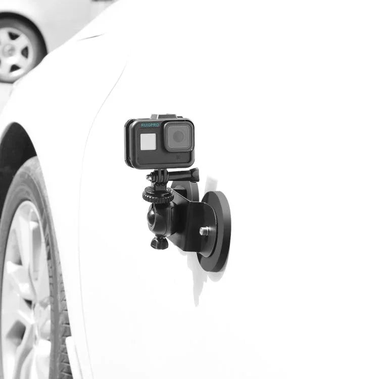ขาตั้งติดรถยนต์แบบถ้วยดูดสำหรับ GoPro Hero11 Black / HERO10 Black / HERO9 Black / HERO8 Black /7 /6 /5 /5 Session /4 Session /4 /3+ /3 /2 /1, Xiaoyi และกล้องแอคชันอื่นๆ, แบบ: ถ้วยดูดเดี่ยว, แบบ: เดี่ยว