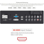 SEETEC 4K215-9HSD-CO จอมอนิเตอร์กล้องสนาม 21.5 นิ้ว 1920x1080 SDI / HDMI Full HD Director Box, 4K215-9HSD-CO