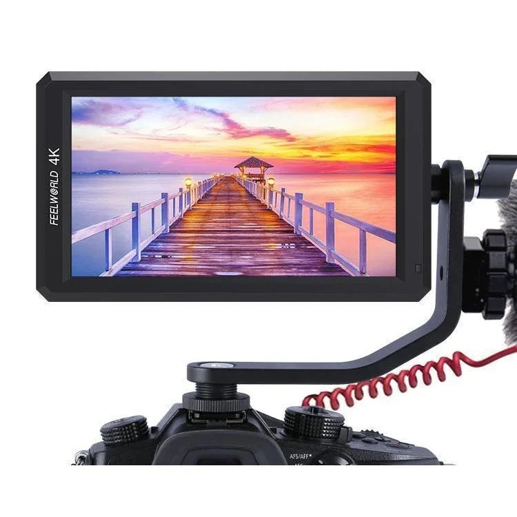 FEELWORLD F6 จอ IPS ขนาด 5.5 นิ้ว 1920x1080 HDMI 4K มอนิเตอร์สนามกล้อง, F6