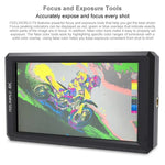 FEELWORLD F6 จอ IPS ขนาด 5.5 นิ้ว 1920x1080 HDMI 4K มอนิเตอร์สนามกล้อง, F6