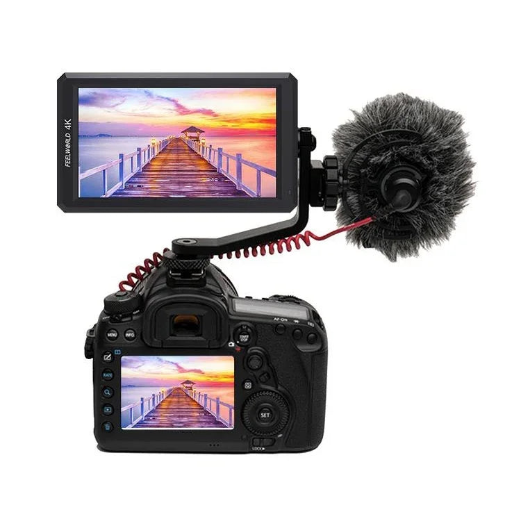 FEELWORLD F6 จอ IPS ขนาด 5.5 นิ้ว 1920x1080 HDMI 4K มอนิเตอร์สนามกล้อง, F6