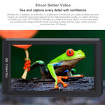 FEELWORLD F6 จอ IPS ขนาด 5.5 นิ้ว 1920x1080 HDMI 4K มอนิเตอร์สนามกล้อง, F6