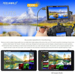 FEELWORLD LUT6 จอ IPS 6 นิ้ว 1920x1080 2600 nits พร้อม HDMI 4K และระบบสัมผัสสำหรับกล้อง LUT6