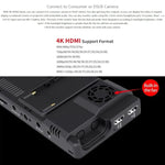 FEELWORLD LUT6 จอ IPS 6 นิ้ว 1920x1080 2600 nits พร้อม HDMI 4K และระบบสัมผัสสำหรับกล้อง LUT6