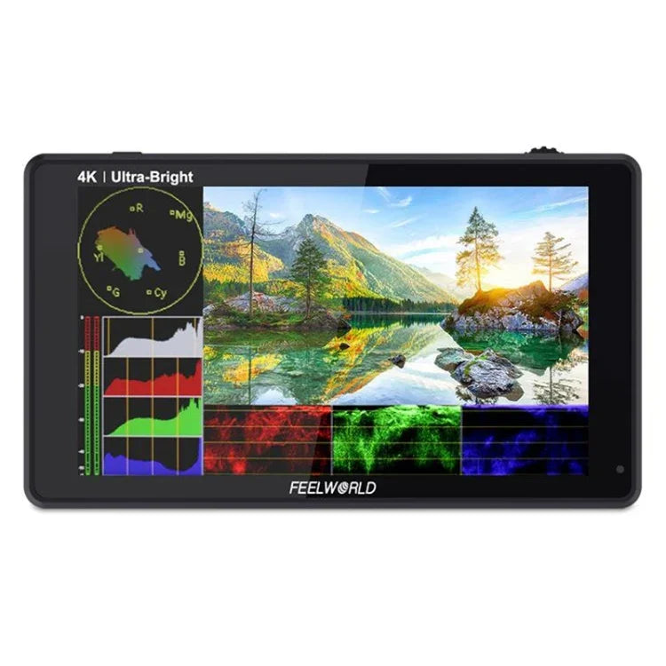 FEELWORLD LUT6 จอ IPS 6 นิ้ว 1920x1080 2600 nits พร้อม HDMI 4K และระบบสัมผัสสำหรับกล้อง LUT6